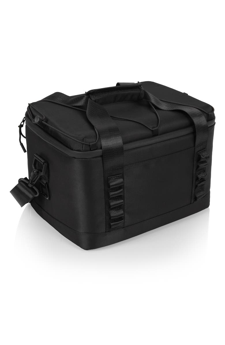 Picnic Time Tarana Superthick 12-Can Cooler, Alternate, color, Black