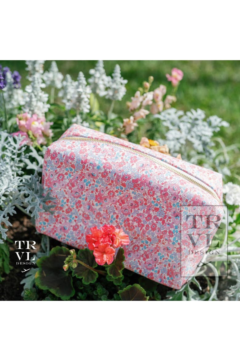Marseille Cosmetic Bag, Alternate, color, Pink