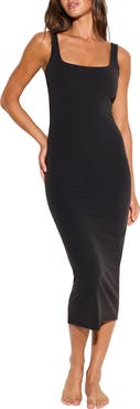 Spiritual Gangster Anima Square Neck Midi Dress