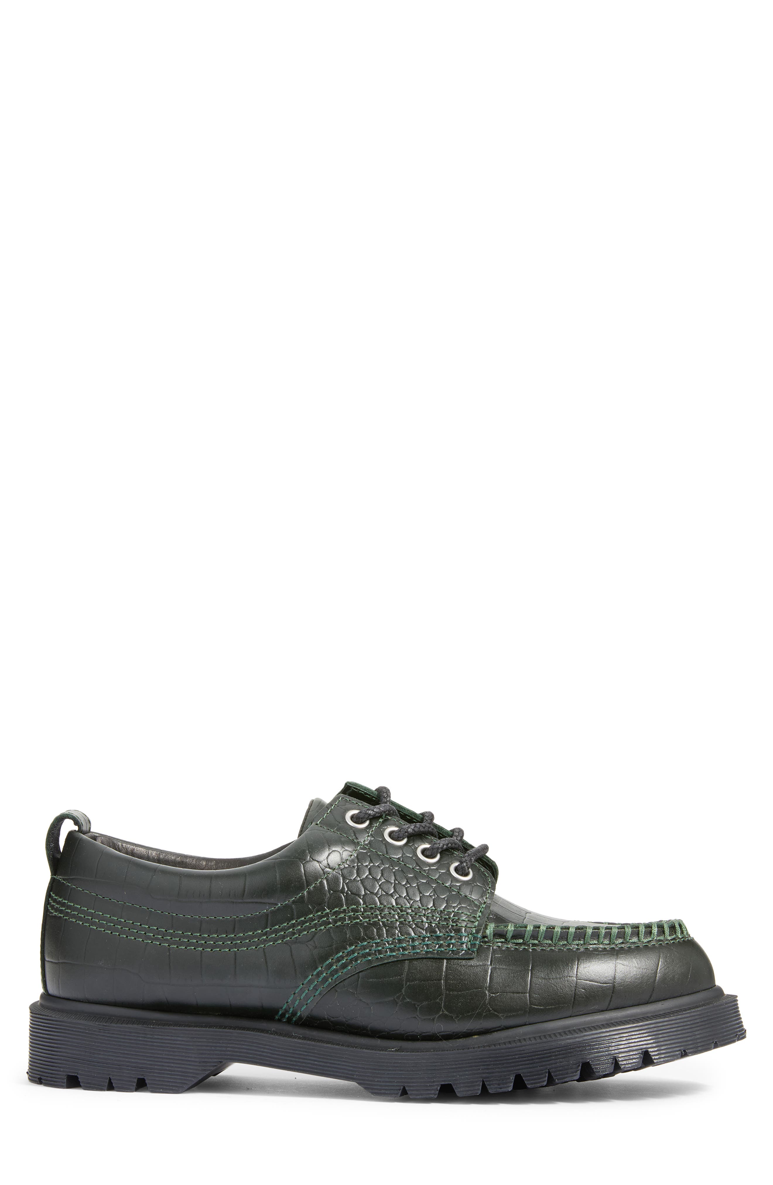 Lowell Moc Toe Shoe, Alternate, color, DMS GREEN