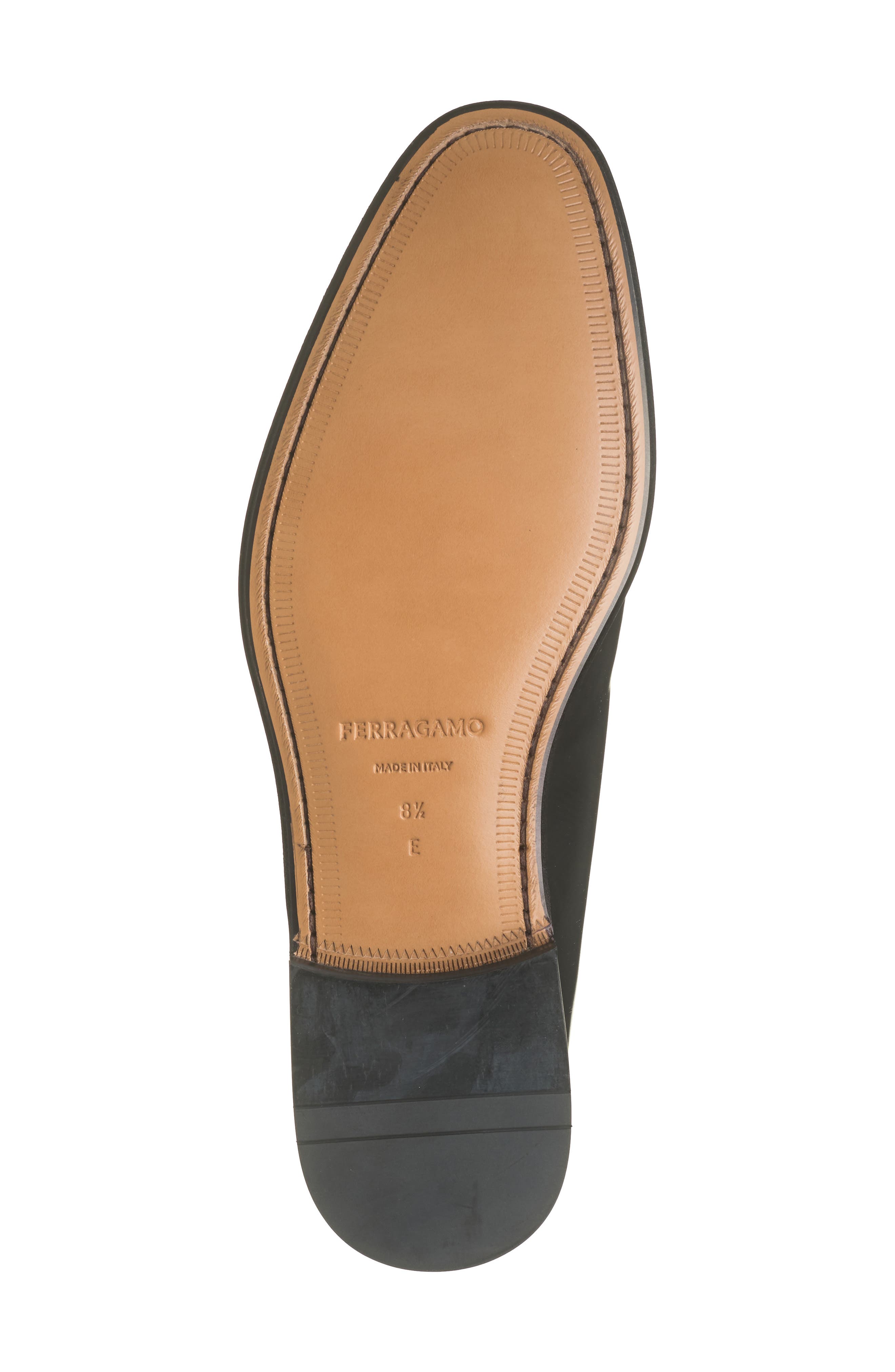 FERRAGAMO Bruges Apron Toe Oxford, Alternate, color, 