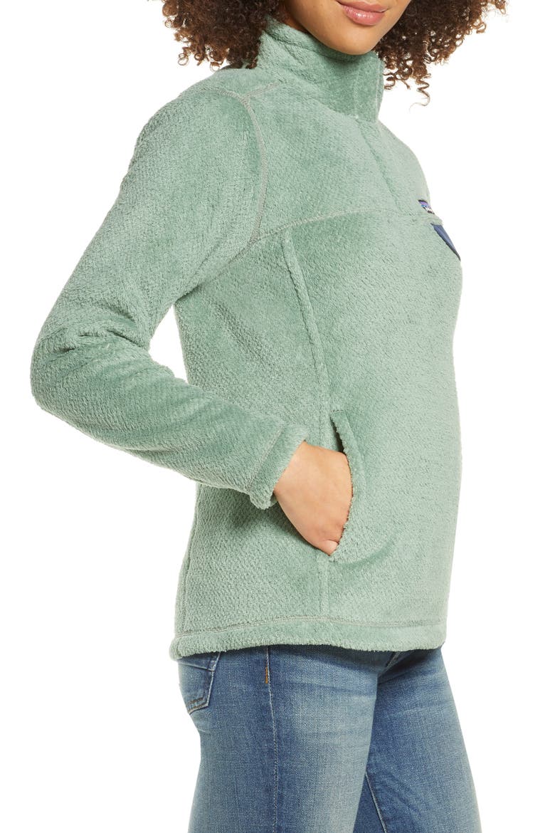 Re-Tool Snap-T® Fleece Pullover, Alternate, color, ELLWOOD GRN - GYPSUM GRN X-DYE
