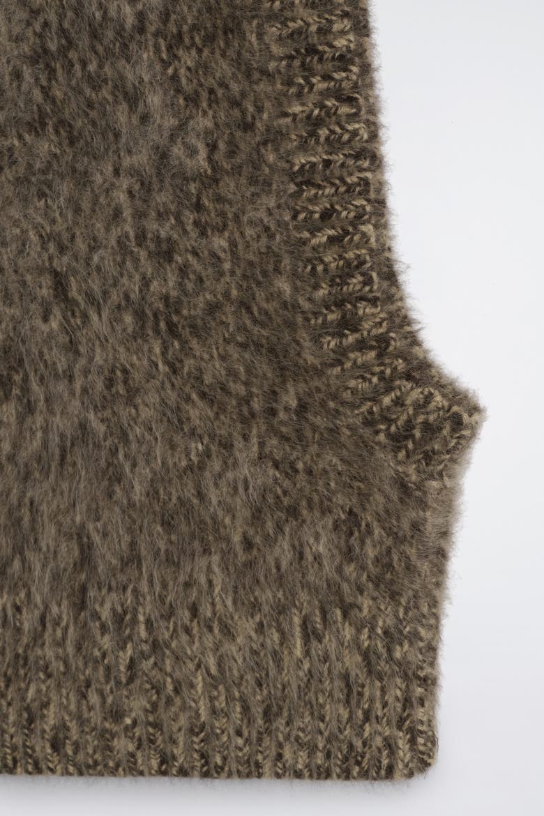 Brushed Pure Cashmere Balaclava, Alternate, color, MOCHA MÉLANGE