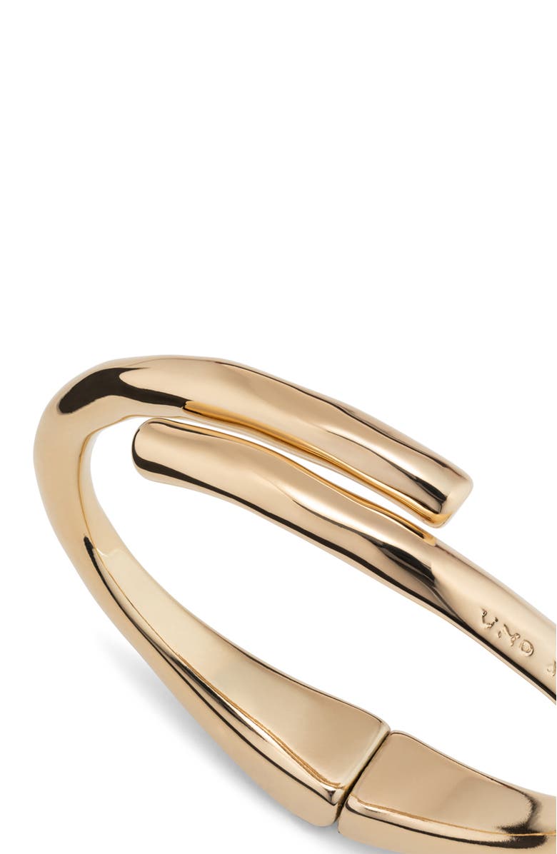 UNODE50 Nova Tube Bangle, Alternate, color, Gold