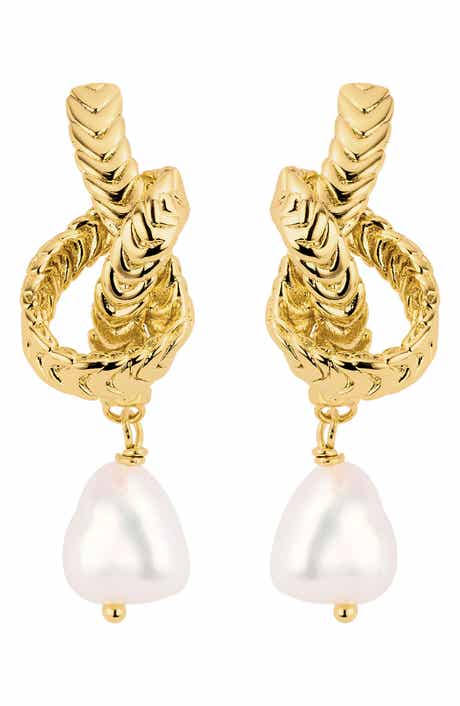 Freshwater Pearl Drop Earrings