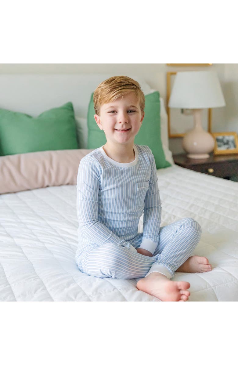 Lila and Hayes Bradford Boys' Pajama Pant Set, Alternate, color, Classic Stripe