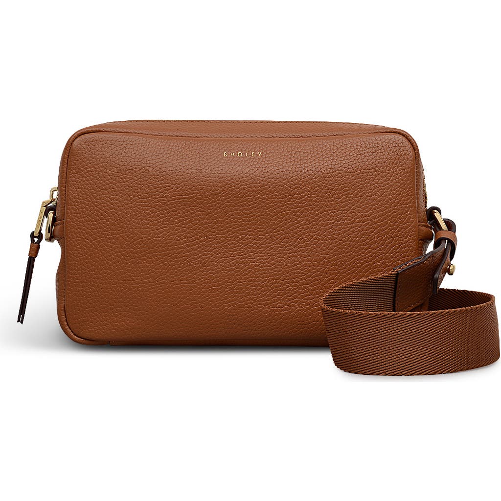 Radley Tavistock Mini Zip Around Crossbody Bag In Sand
