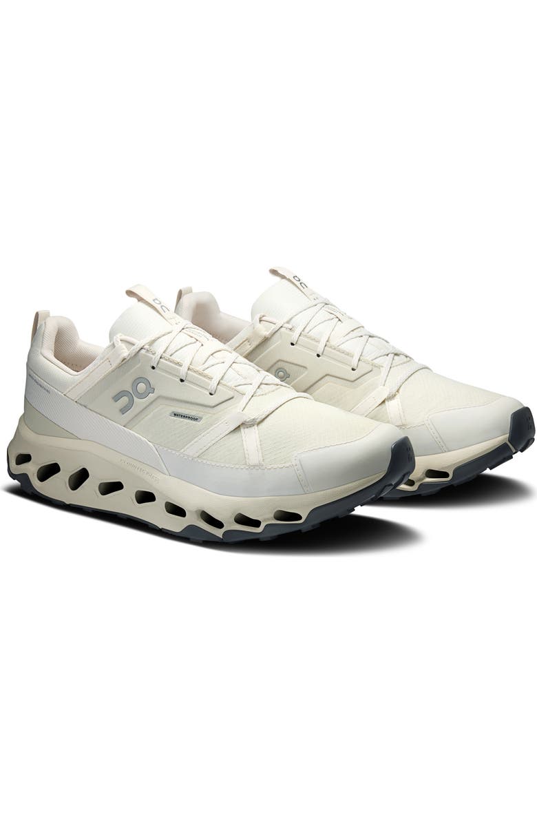 On Cloudhorizon Waterproof Hiking Shoe, Main, color, Ghost/ Ivory