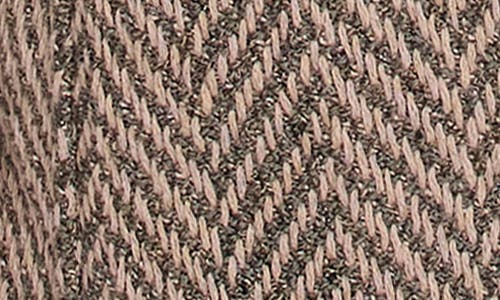 Nic + Zoe Nic+zoe Fringe Mix Cotton Blend Knit & Woven Jacket In Brown