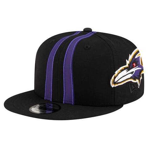 Men
s New Era Black Baltimore Ravens  Helmet 9FIFTY Snapback Hat