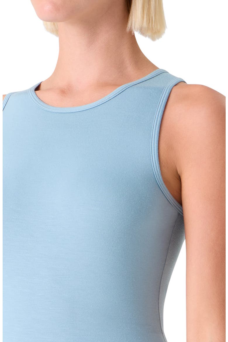 Sleeveless Stretch Modal Top, Alternate, color, SKY BLUE