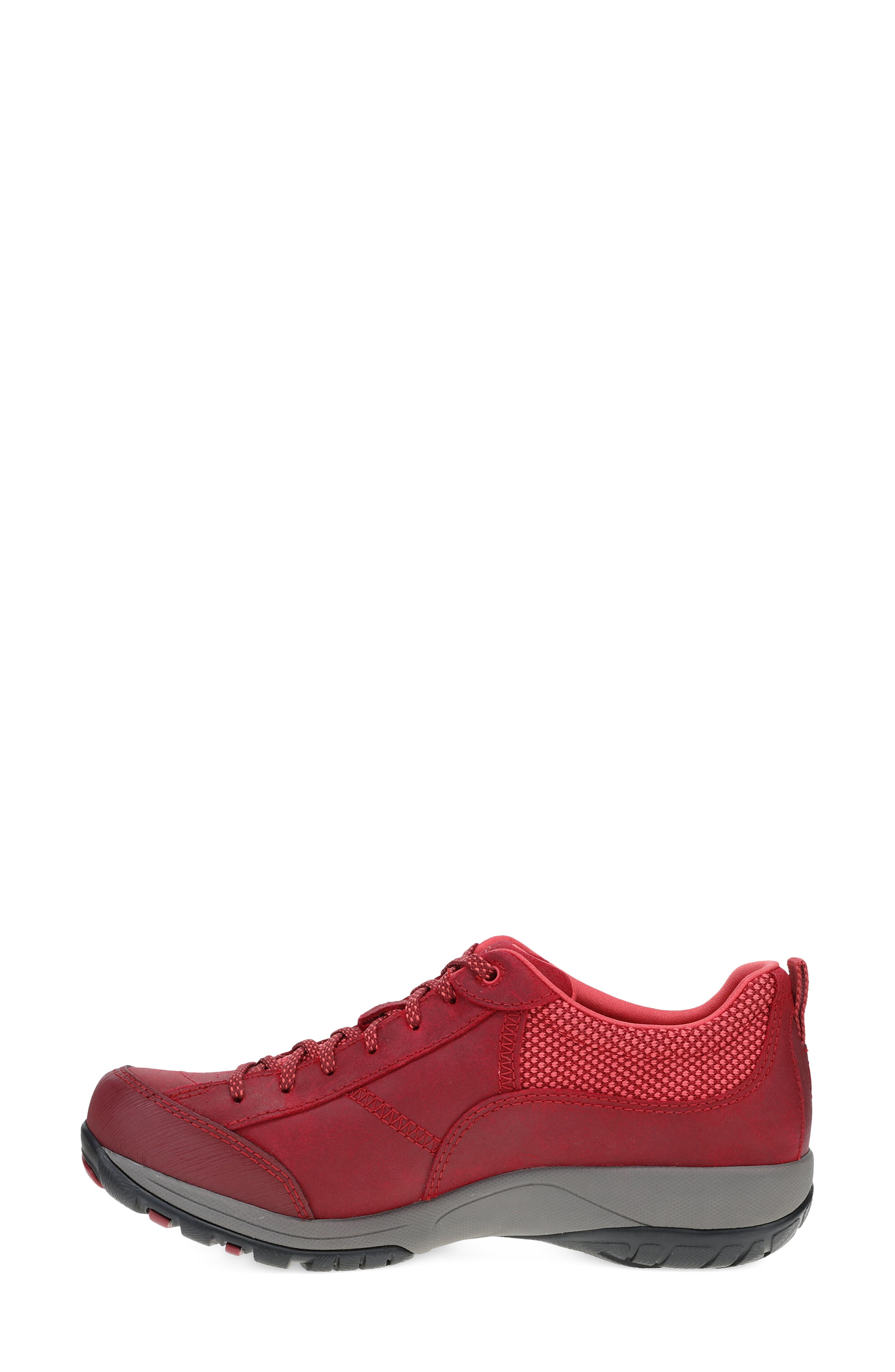 'Paisley' Waterproof Sneaker, Alternate, color, RED WATERPROOF
