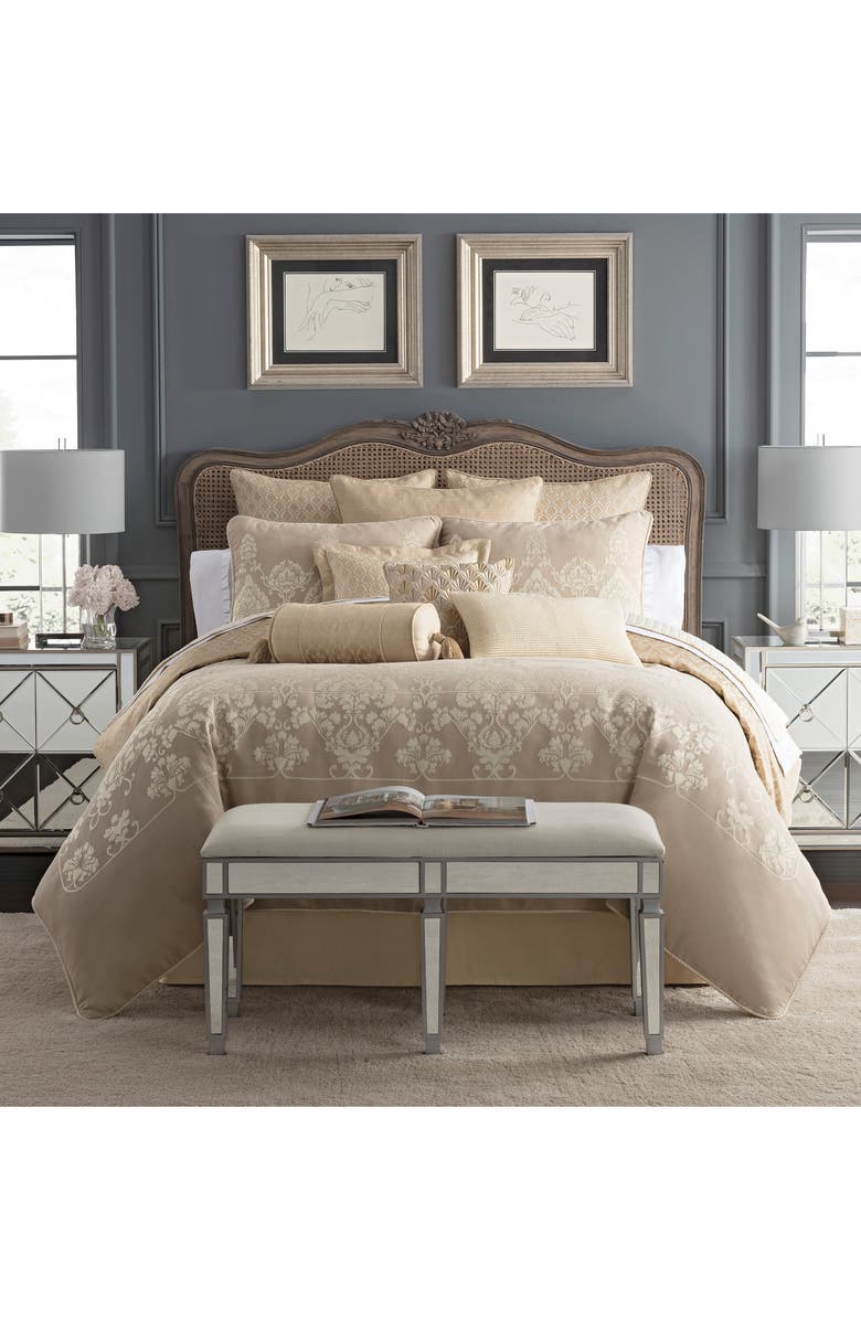 Waterford Abrielle Reversible Comforter, Sham & Bed Skirt Set, Main, color,