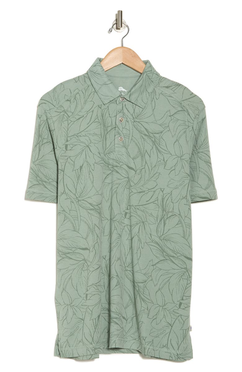 Tommy Bahama Frond Isles Polo, Alternate, color, Hedge Green
