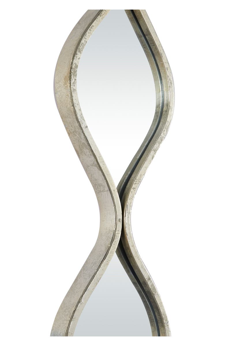 VIVIAN LUNE HOME Geometric Slim Wall Mirror, Alternate, color, Silver