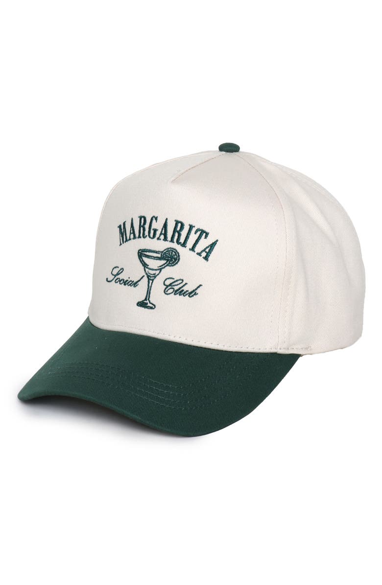 David & Young Margarita Social Club Cotton Trucker Cap, Alternate, color,