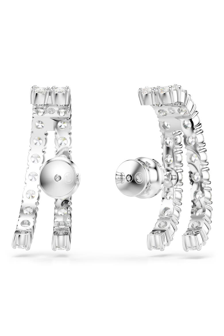 Matrix Ear Cuffs, Alternate, color, WHITE