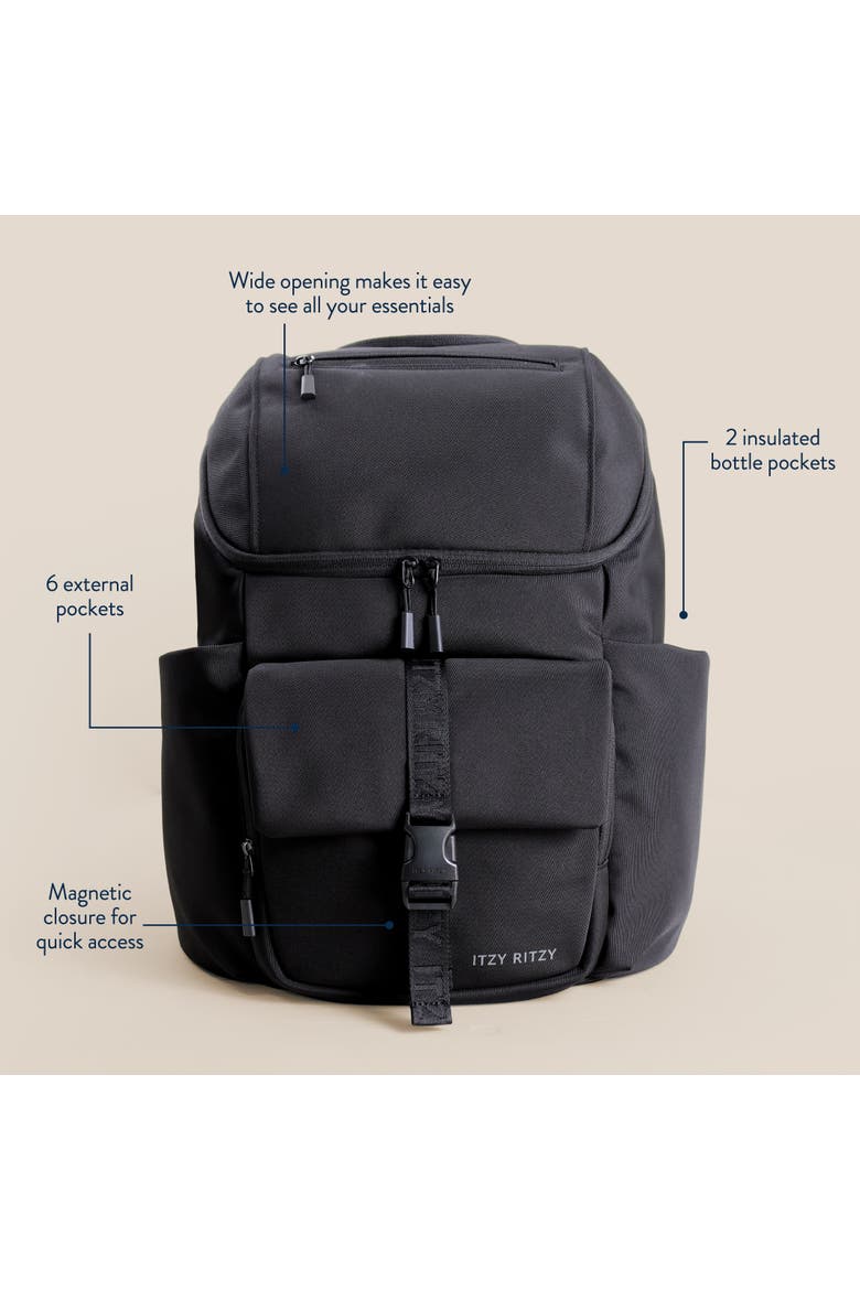 Belong Bucket Backpack, Alternate, color, Black