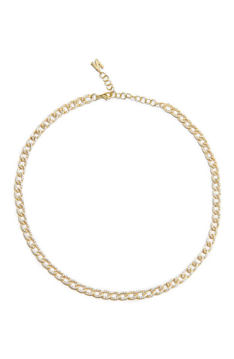 NICKHO REY Olga Necklace, Main, color, White/Gold