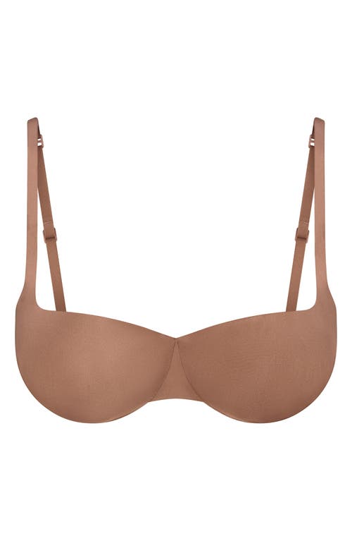 Skims Ultimate Push-up Balconette Bra In Sienna