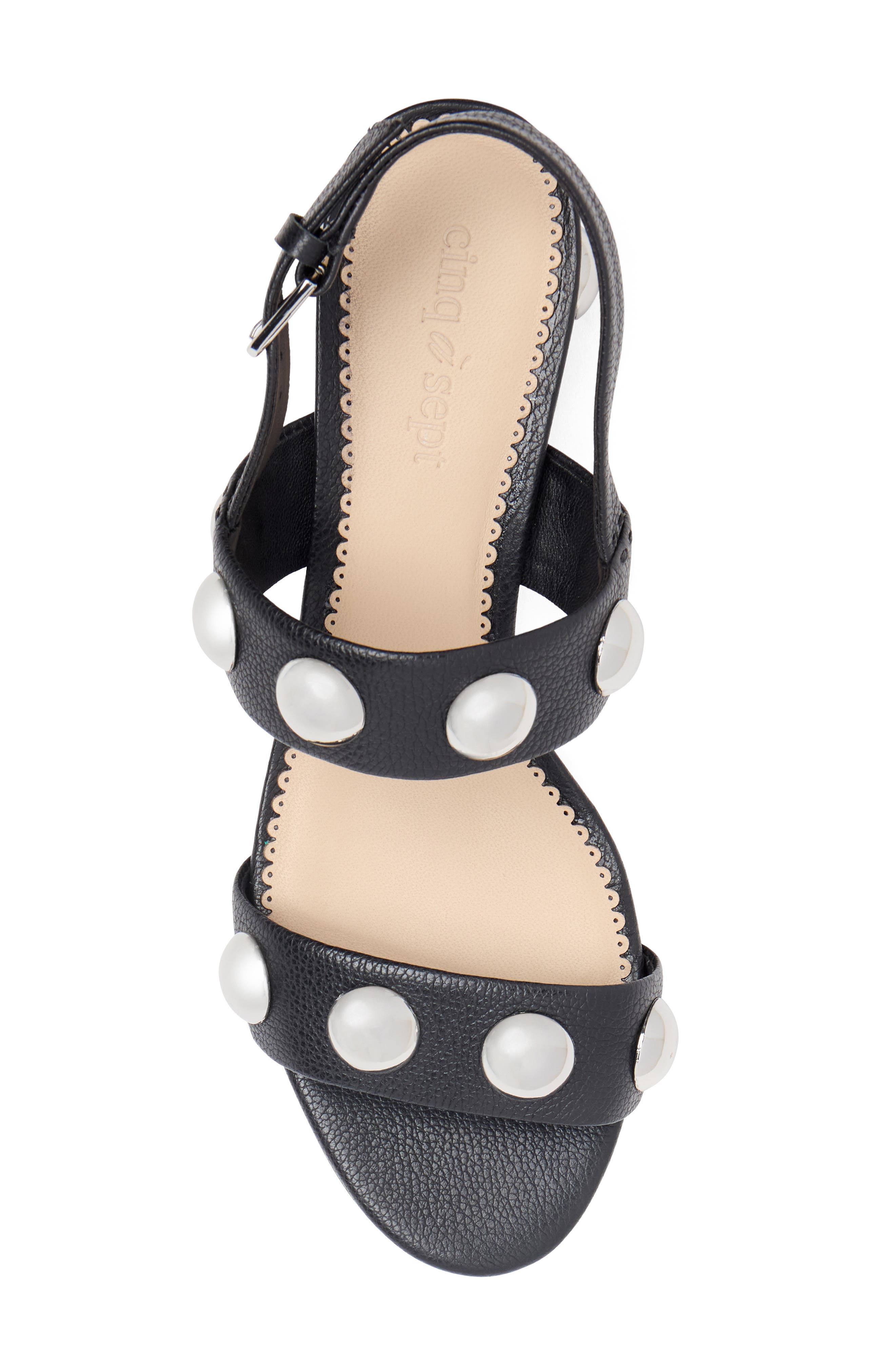 Cinq à Sept Gemma Stud Slingback Sandal, Alternate, color, 