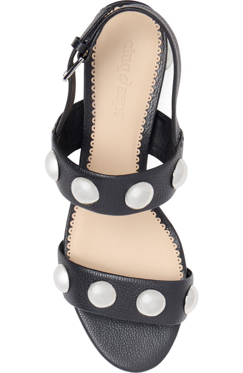 Cinq à Sept Gemma Stud Slingback Sandal, Alternate, color,
