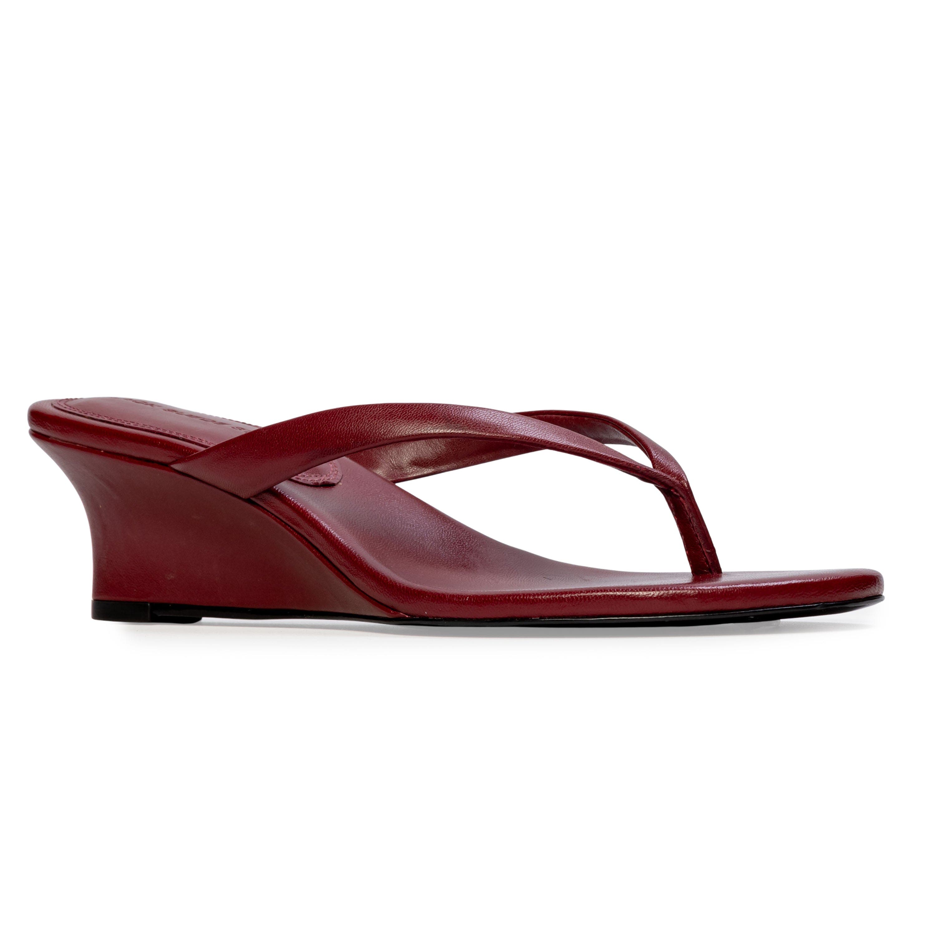 Easy 50 Leather Wedge, Alternate, color, Chili Flake Leather