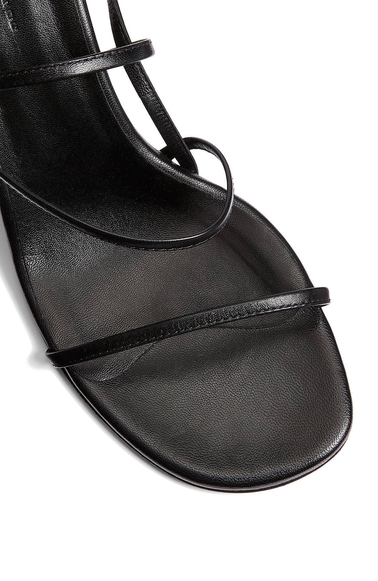 Khaite Loop Sandal, Alternate, color, 200 Black