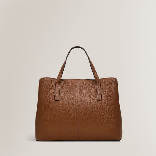 Radley London Dukes Place Medium Ziptop Satchel Bag In Saddle