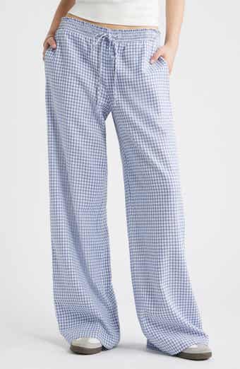 Linen Blend Beach Pants