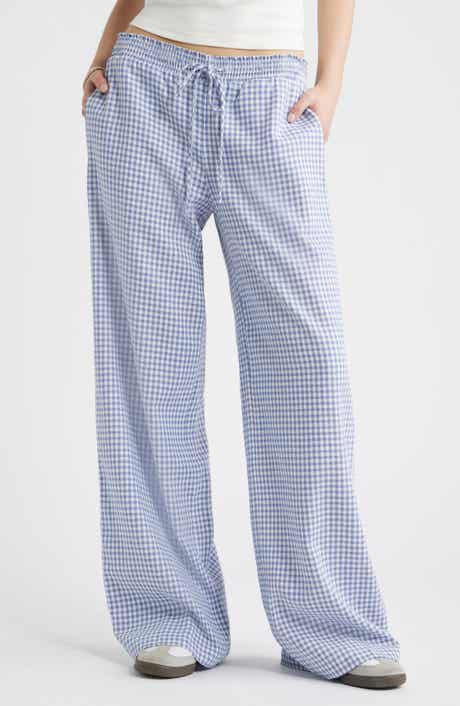 Linen Blend Beach Pants