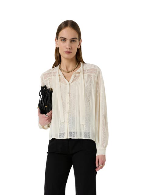 Cyrana Sheer Lace Shirt