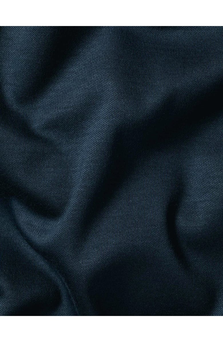 Charles Tyrwhitt Short Sleeve Jersey Polo, Alternate, color, Petrol Blue