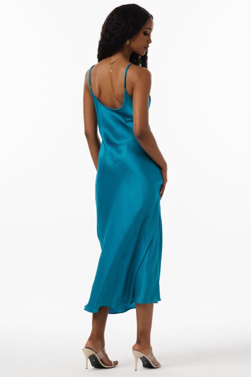Silksilky Mulberry Silk Spaghetti Strap Long Nightgown