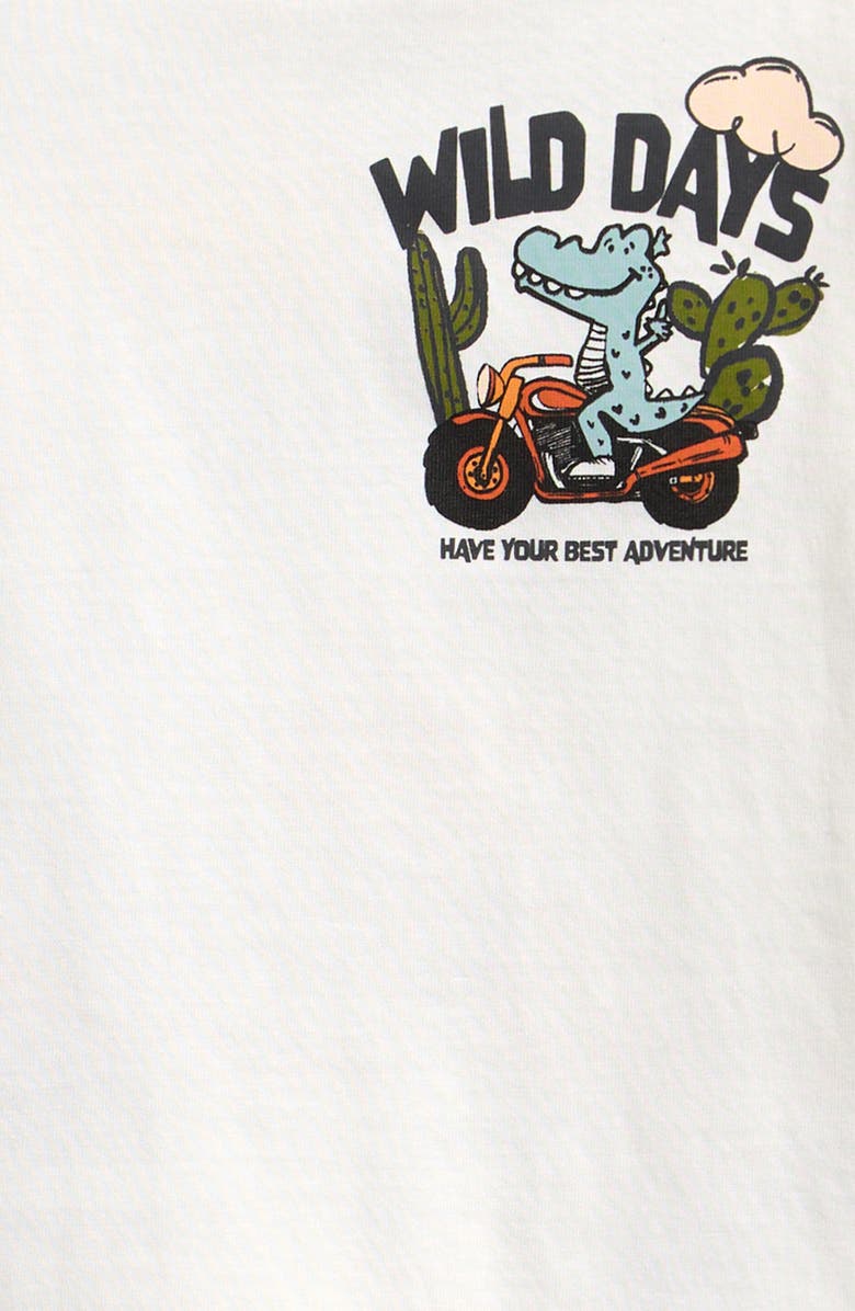 NEXT Kids' Wild Days Graphic T-Shirt, Alternate, color, White
