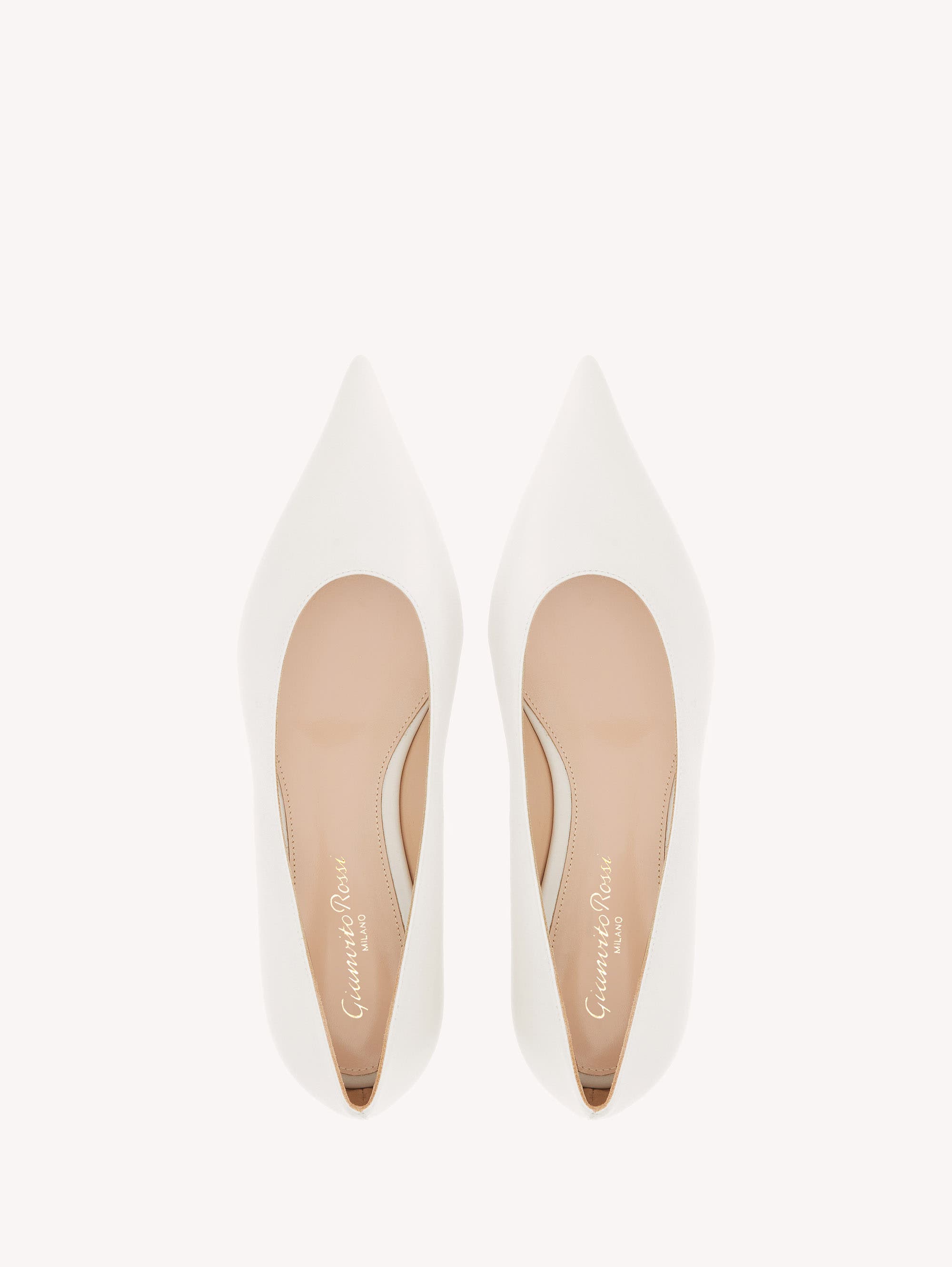 Sofia Ballerinas, Alternate, color, White Calf Leather