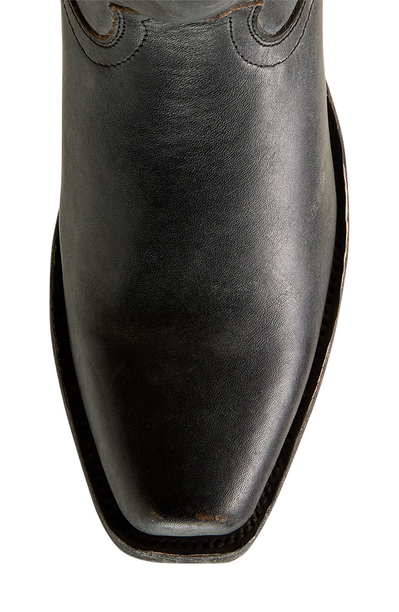 Knoxville Square Toe Western Boot, Alternate, color, BEDUINO BLACK