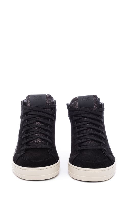 P448 Skate High Top Sneaker In Smog-black