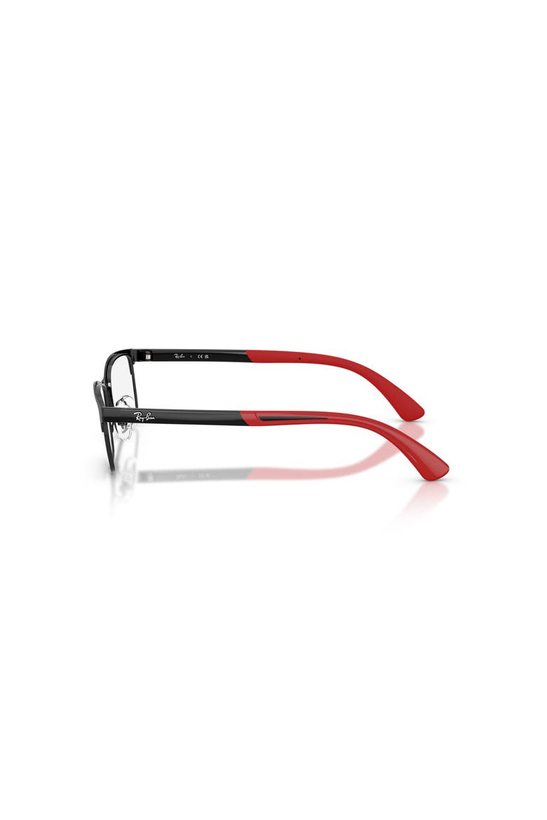48mm Rectangle optical glasses, Alternate, color, Black