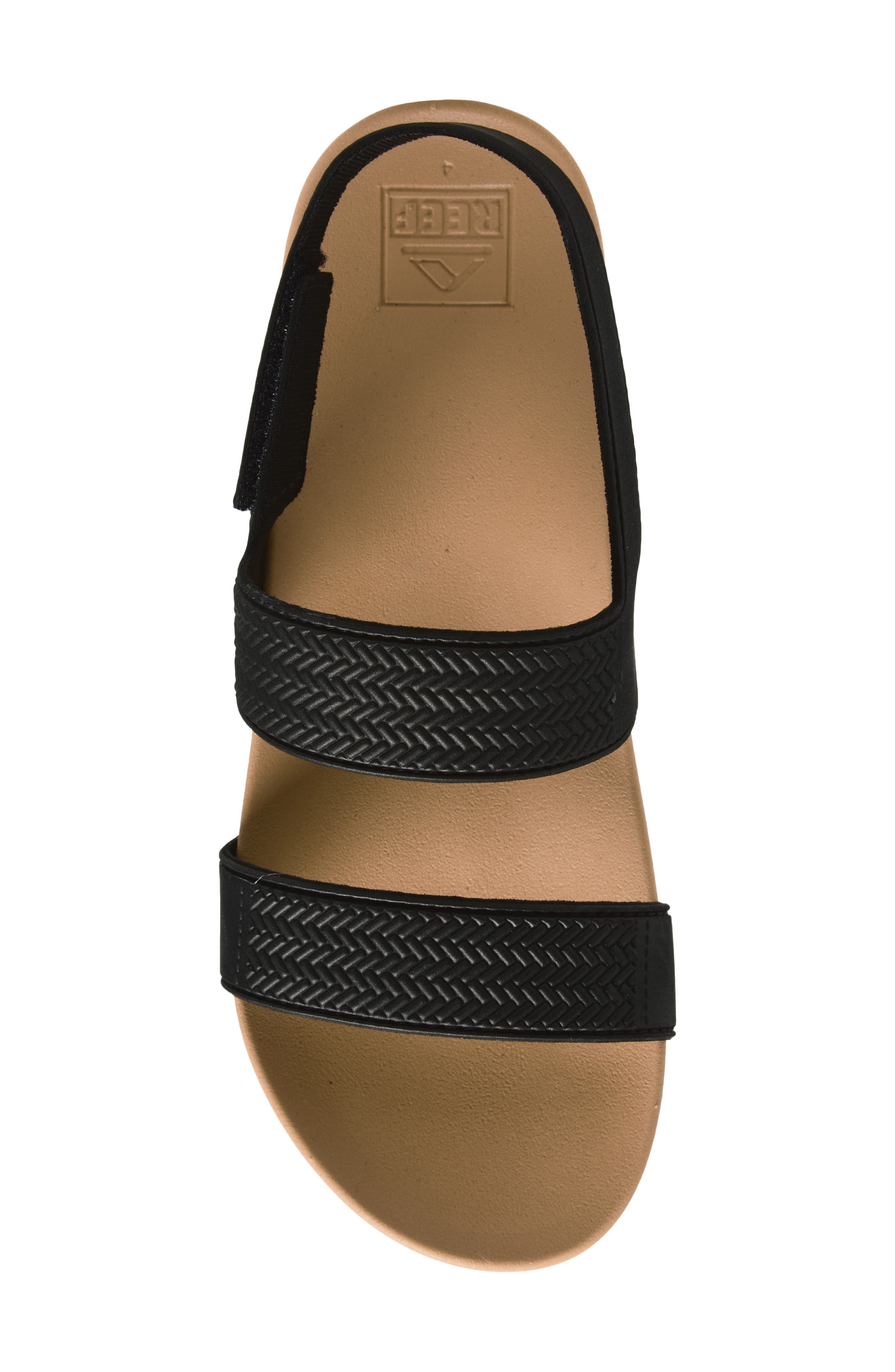 Reef Kids' Water Vista Slingback Sandal, Alternate, color, Black/ Tan