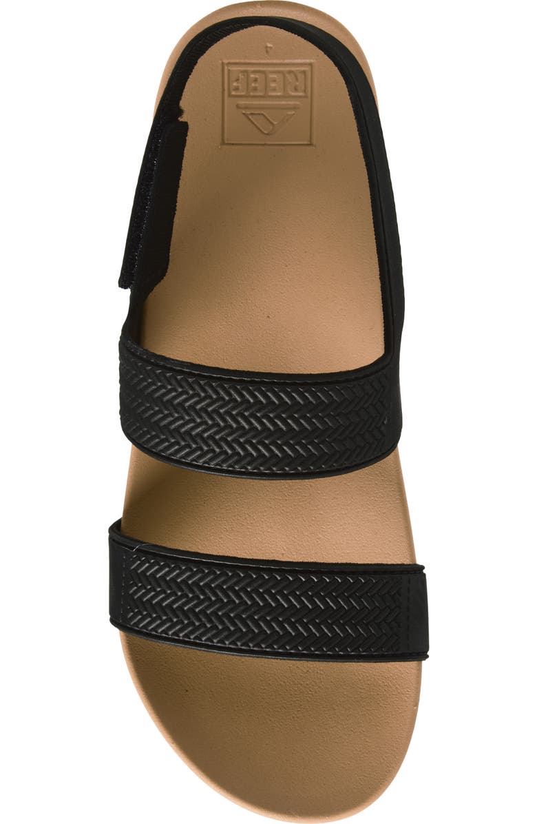 Reef Kids' Water Vista Slingback Sandal, Alternate, color, Black/ Tan