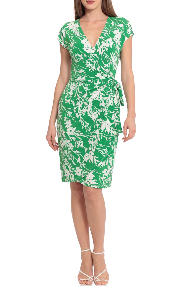 Maggy London Short Sleeve Wrap Dress | Nordstromrack