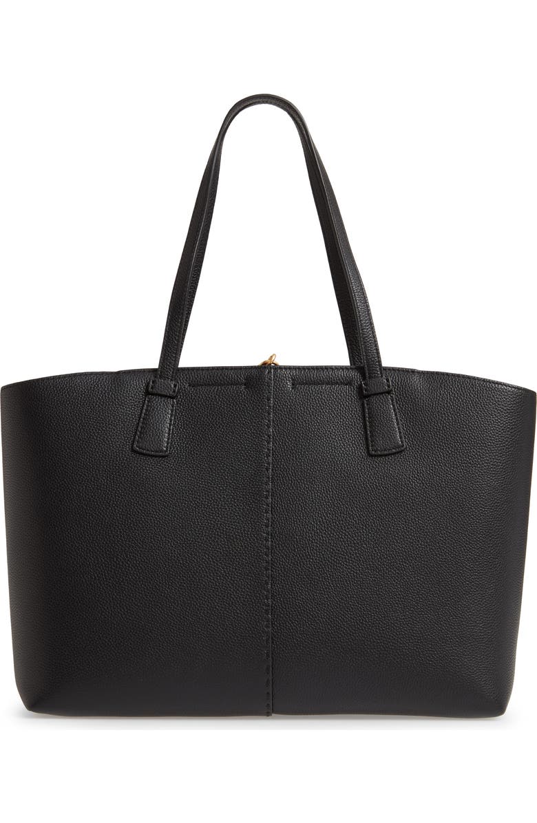 Tory Burch McGraw Leather Tote, Alternate, color,