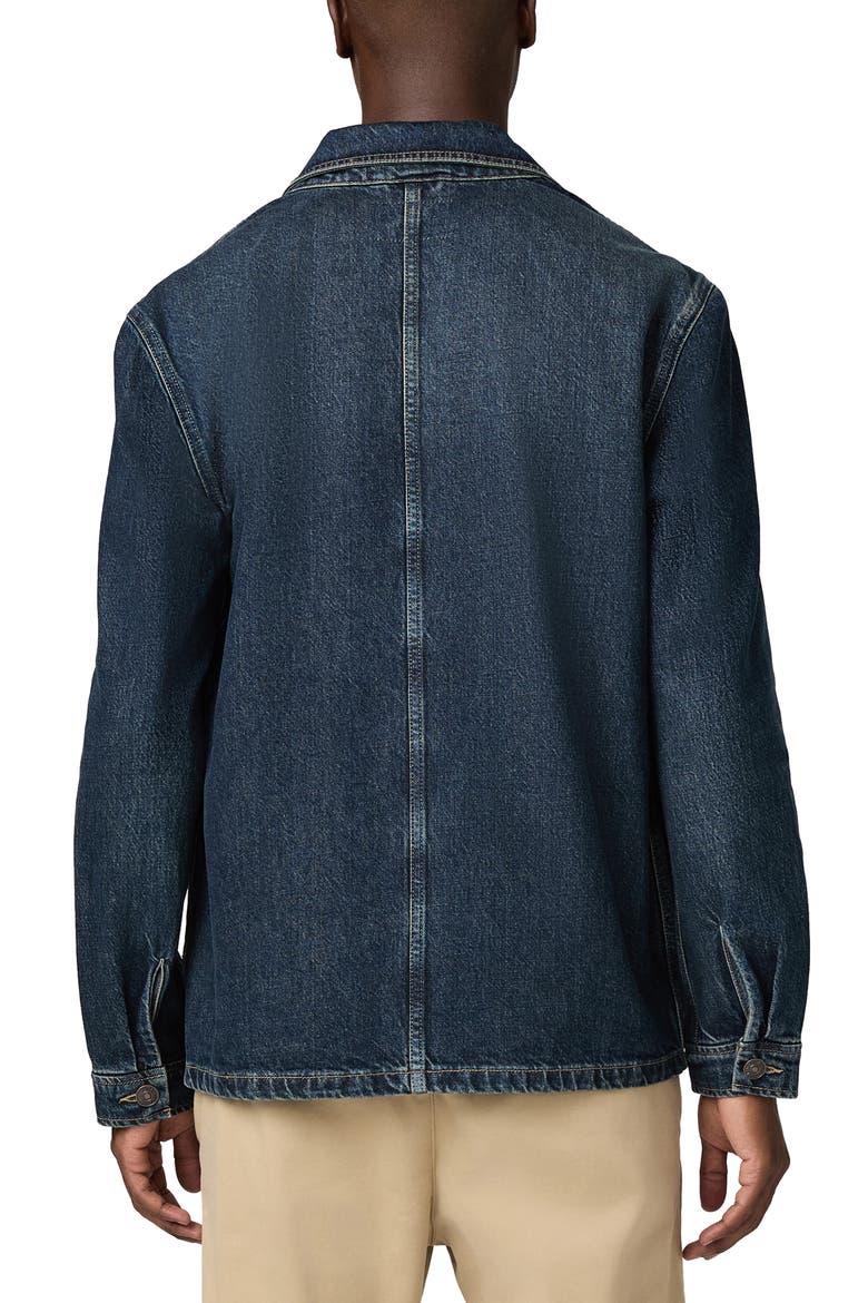 Trevino Denim Chore Jacket, Alternate, color, DESHLER