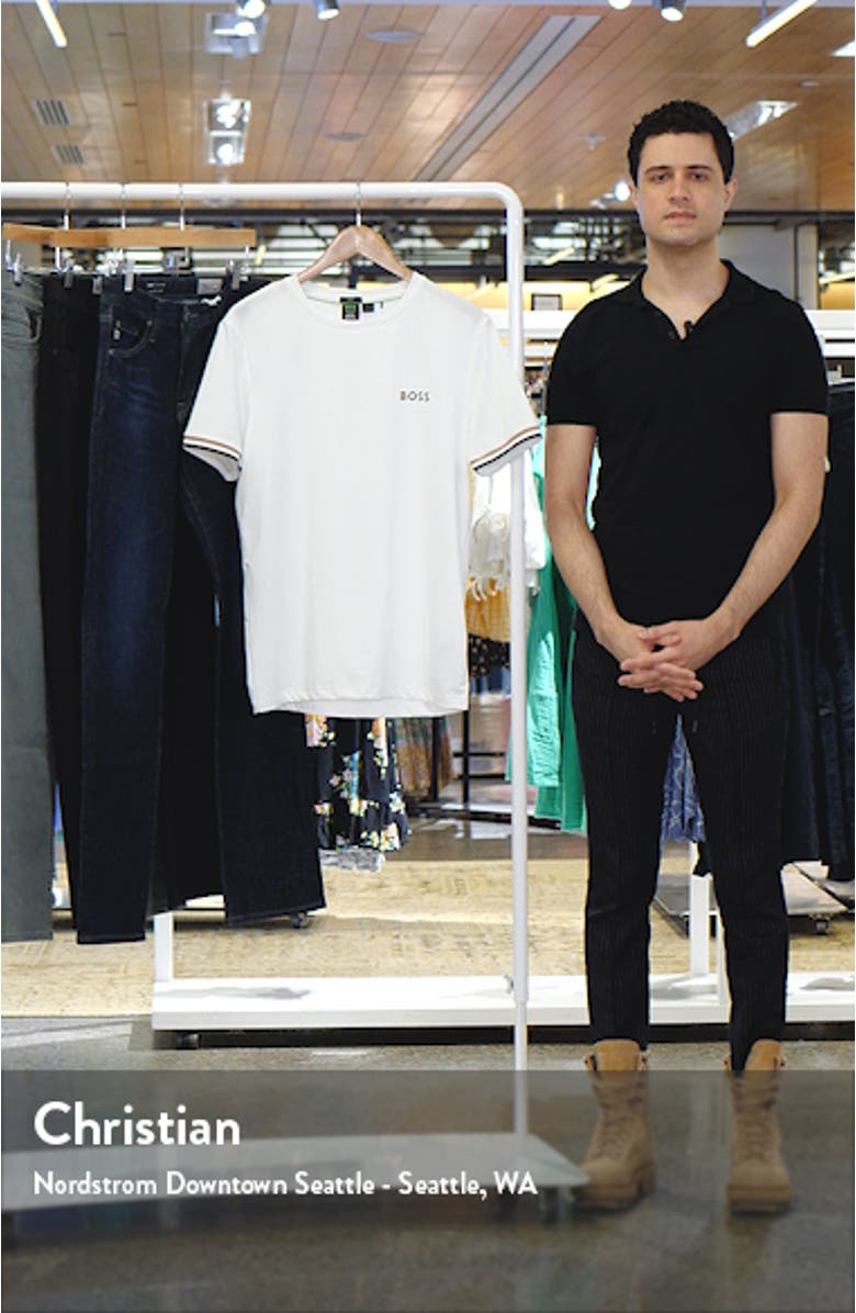 x Matteo Berrettini Slim Fit Crewneck T-Shirt, sales video thumbnail