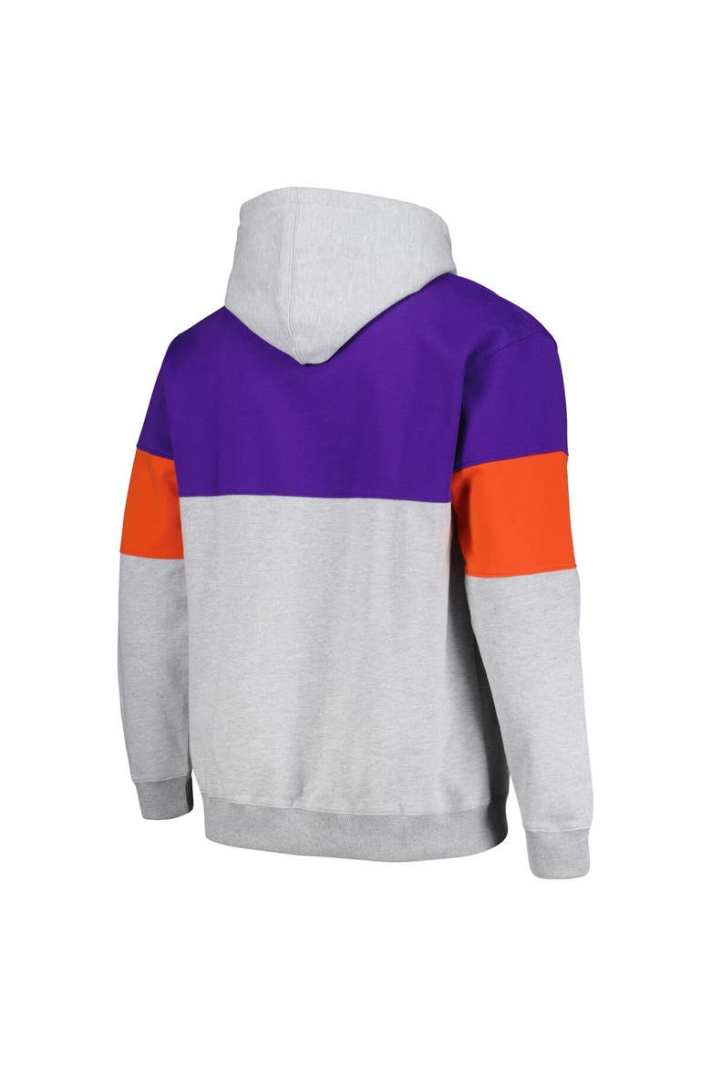 Men's Fanatics Branded Purple Phoenix Suns Contrast Pieced Pullover Hoodie, Alternate, color, Purple