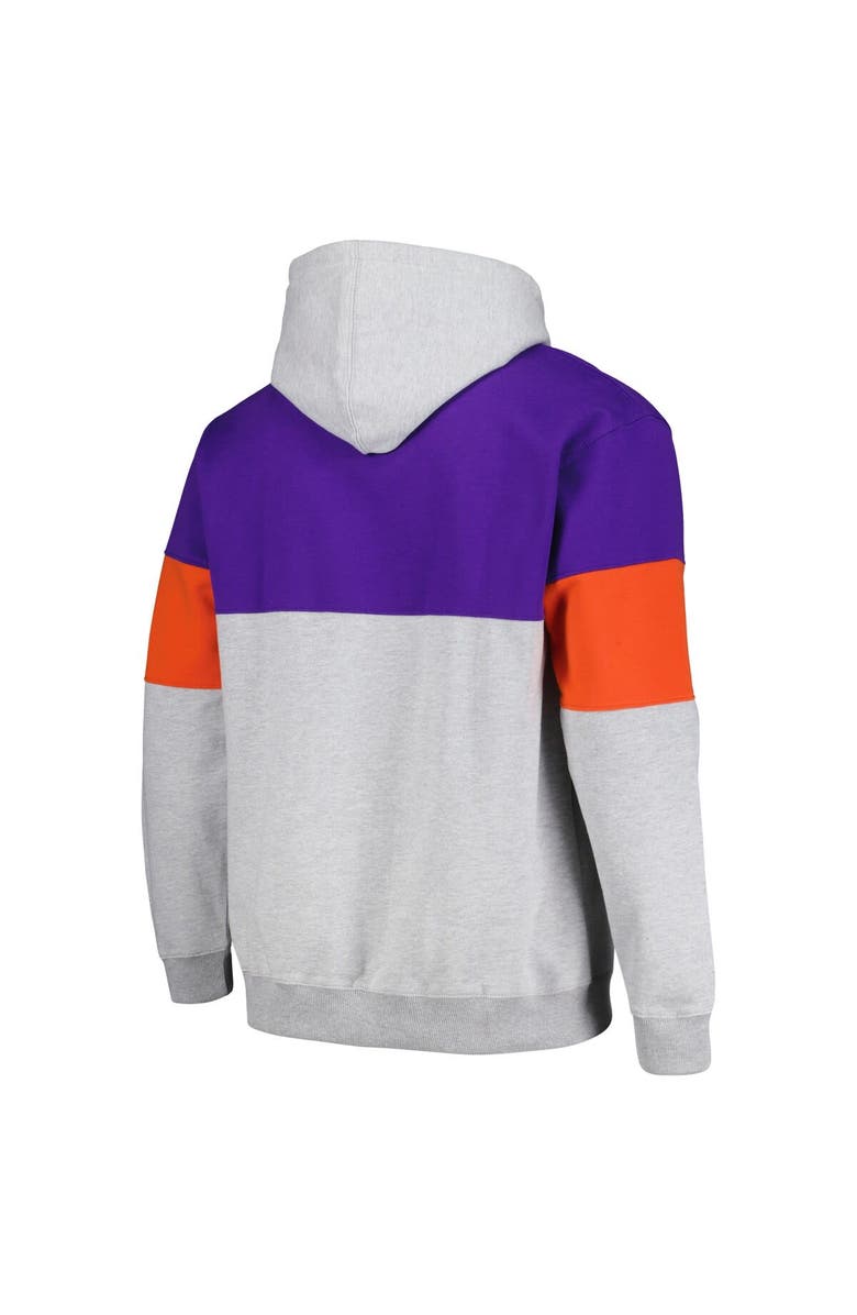 FANATICS Men's Fanatics Branded Purple Phoenix Suns Contrast Pieced Pullover Hoodie, Alternate, color, Purple