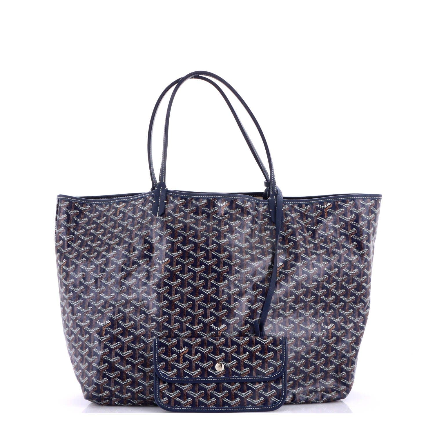 Saint Louis Tote Coated Canvas GM, Alternate, color, Blue