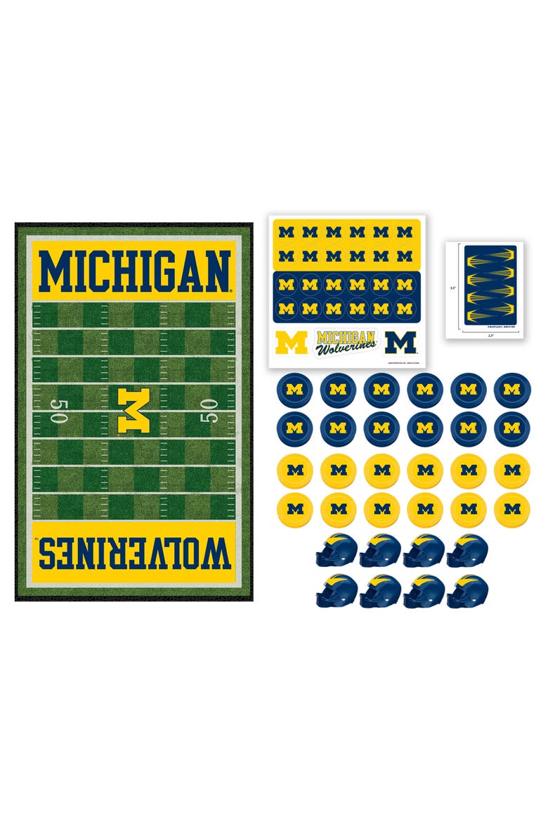 Michigan Wolverines Checkers Board Game, Alternate, color, Multicolor