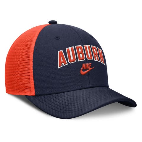 Men's Nike Navy/Orange Auburn Tigers 2025 Sideline Campus Pro Local Snapback Hat